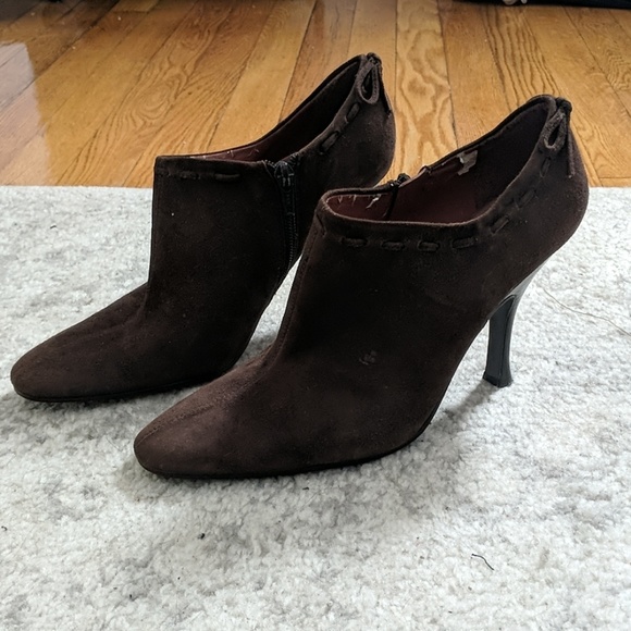 Enzo Angiolini Shoes - Enzo Angiolini suede ankle booties